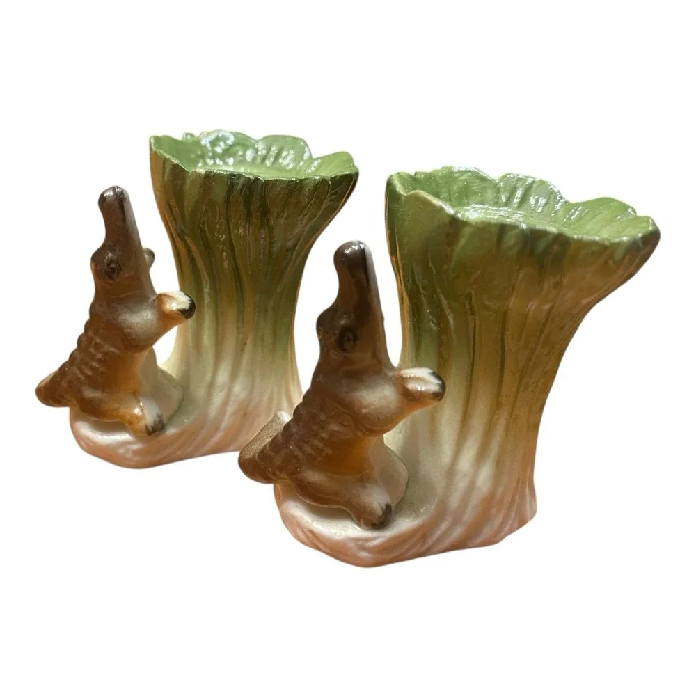 Vintage Alligator‎ Salt and Pepper Shakers Florida Luisiana 2